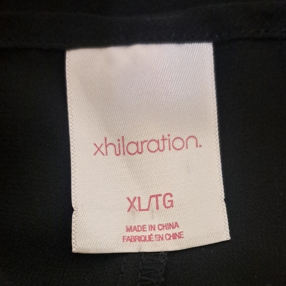 Xhilaration Black Sheer Swimsuit Cover Up, XL - Picture 2 of 6